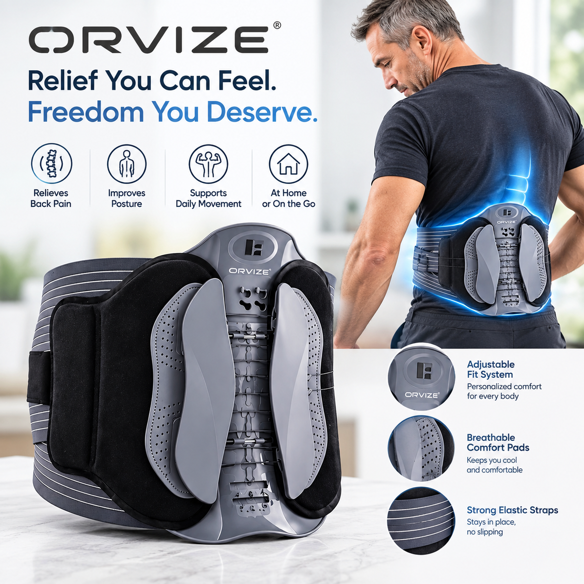 Orvize™ Lumbar Support Belt