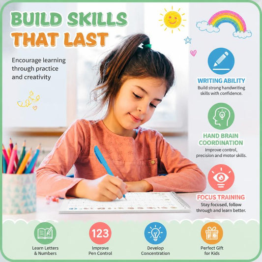 Groove™ Reusable Handwriting & Learning Book